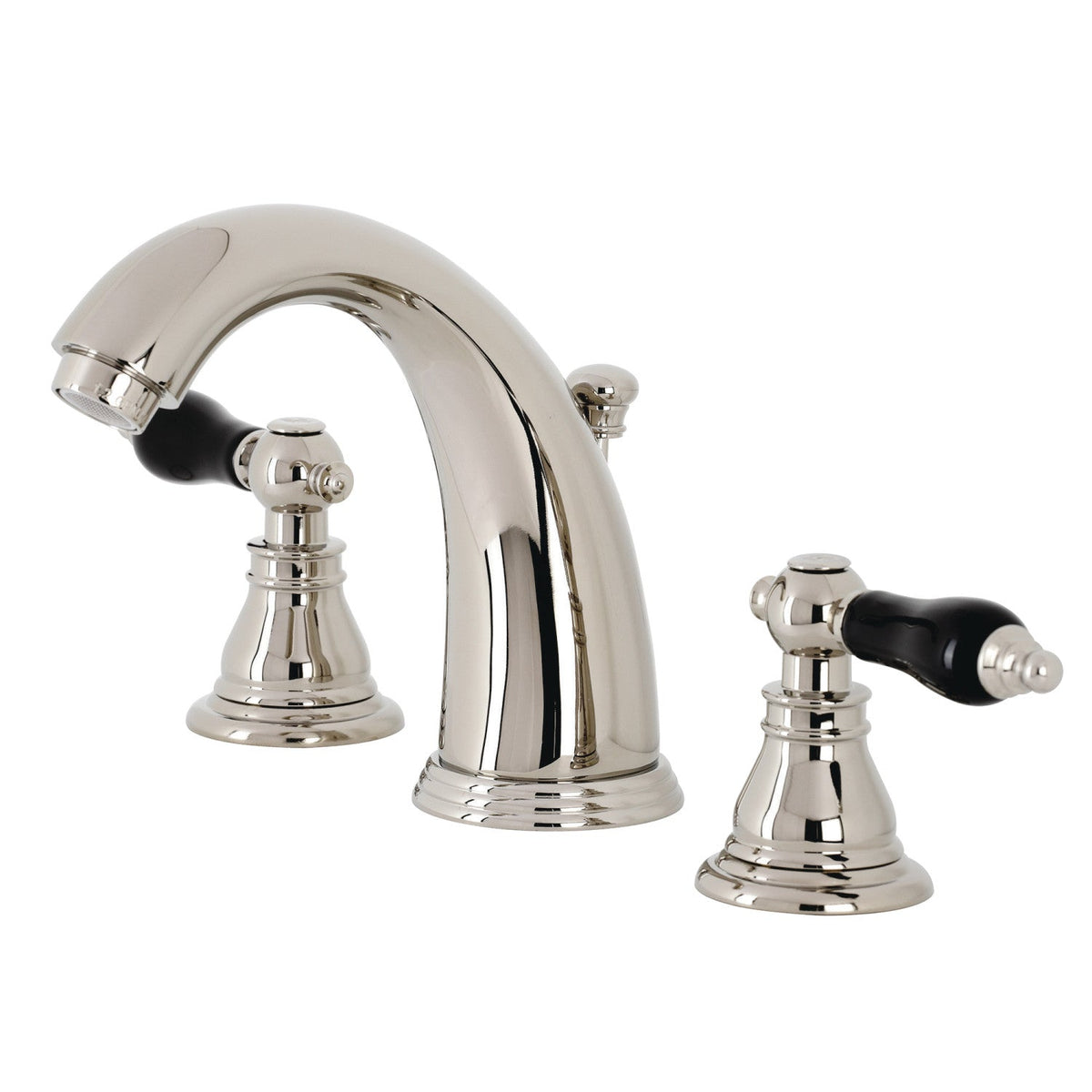 Duchess Widespread Bathroom Faucet with Pop-Up Drain in Polished Nickel