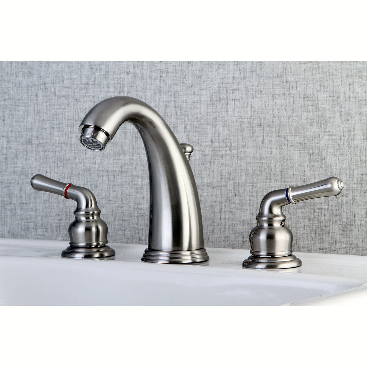Magellan Widespread Bathroom Faucet with Pop-Up Drain in Brushed Nickel