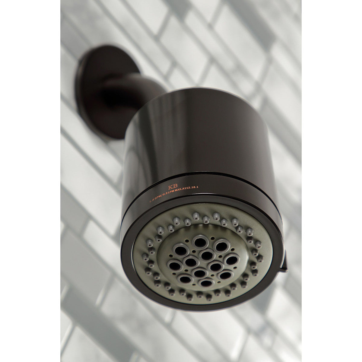 NuvoFusion Triple-Handle Tub and Shower Faucet in Oil Rubbed Bronze