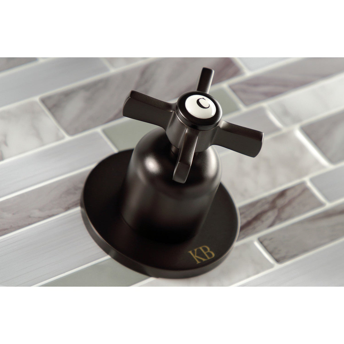 Millennium Double-Handle Tub and Shower Faucet in Oil Rubbed Bronze