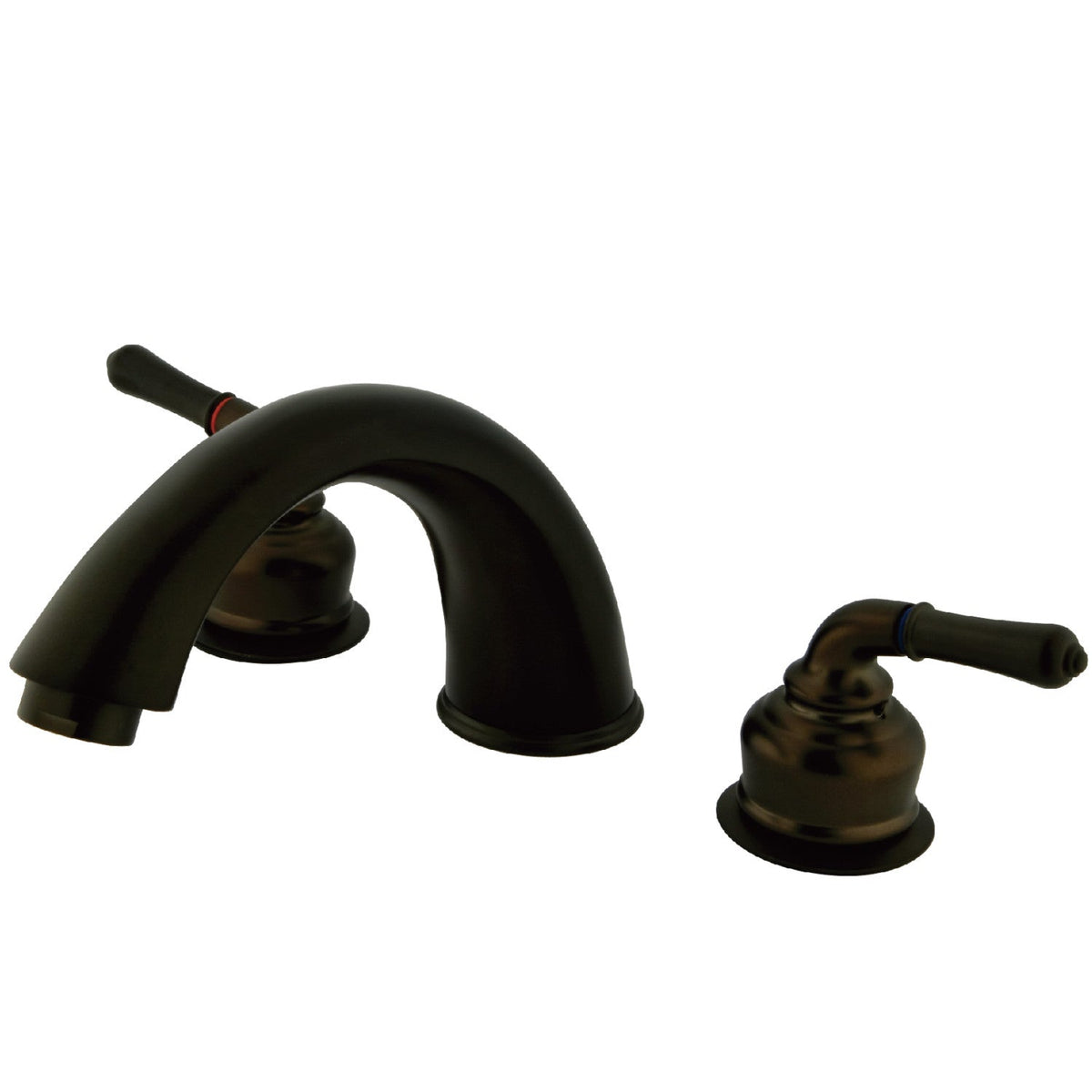 Magellan Two-Handle Deck Mount Roman Tub Faucet in Oil Rubbed Bronze