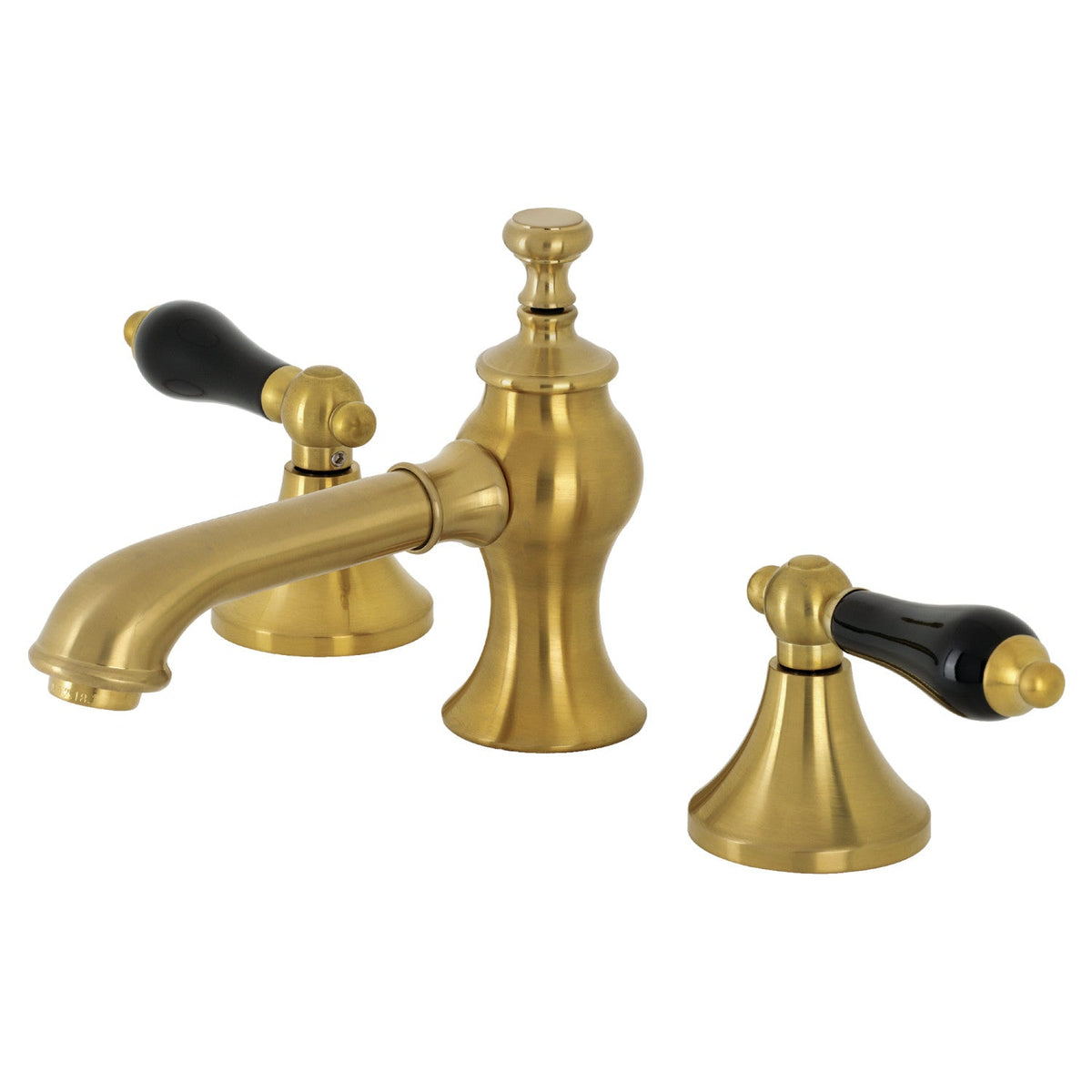 Duchess Widespread Bathroom Faucet with Brass Pop-Up in Brushed Brass