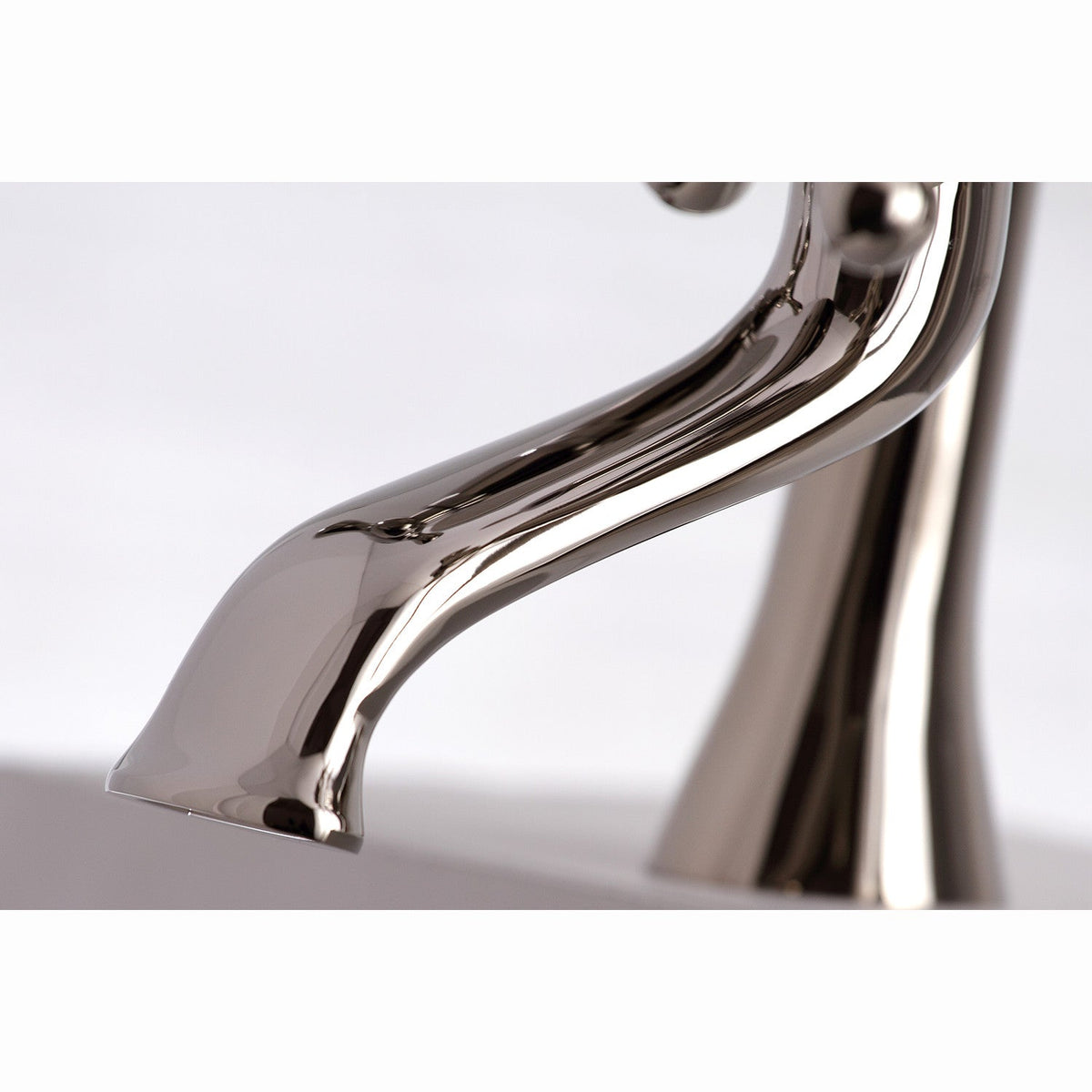 Essex 7" Center Deck-Mount Clawfoot Tub Faucet with Hand Shower in Polished Nickel