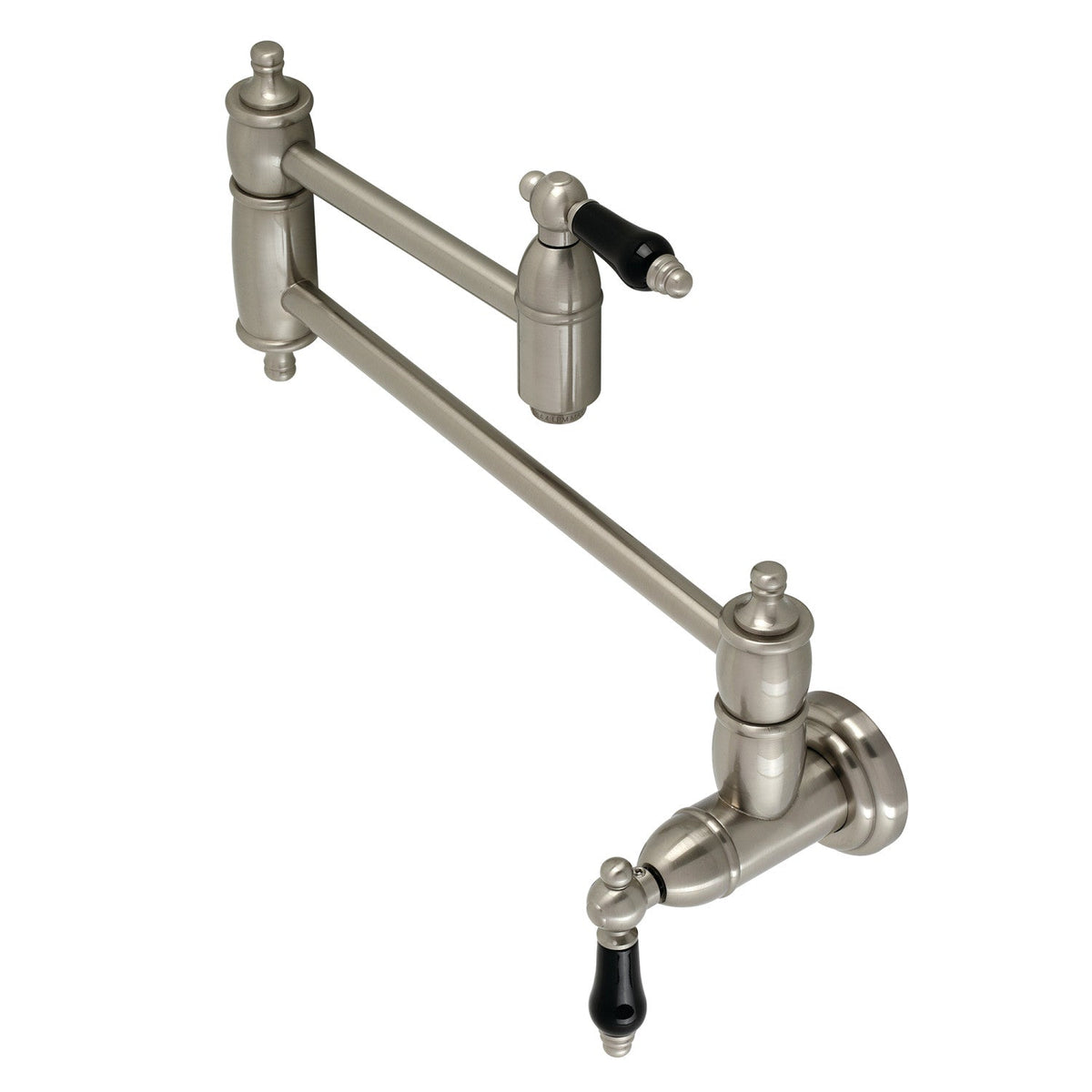Duchess Wall Mount Pot Filler Faucet in Brushed Nickel