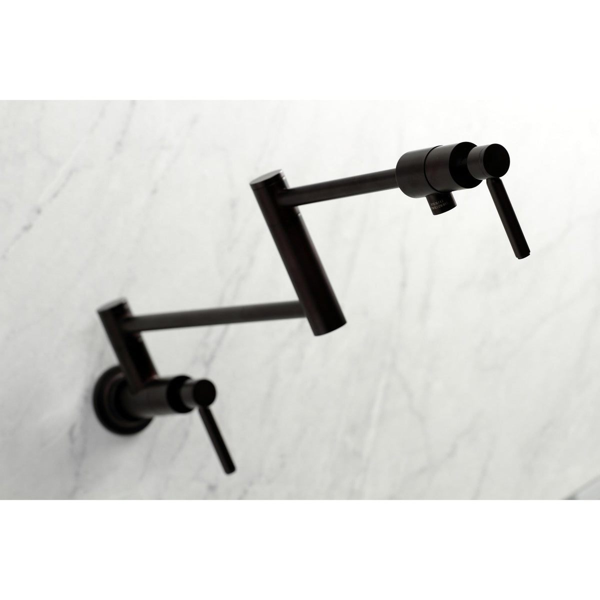 Concord Wall Mount Pot Filler Faucet in Oil Rubbed Bronze