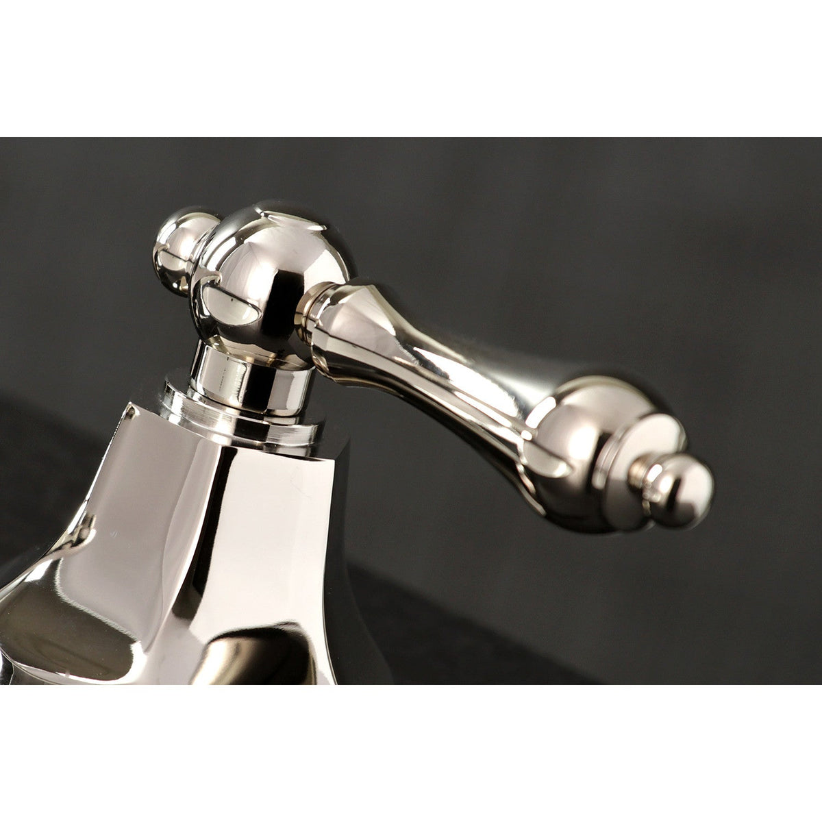 Metropolitan Widespread Bathroom Faucet with Brass Pop-Up in Polished Nickel
