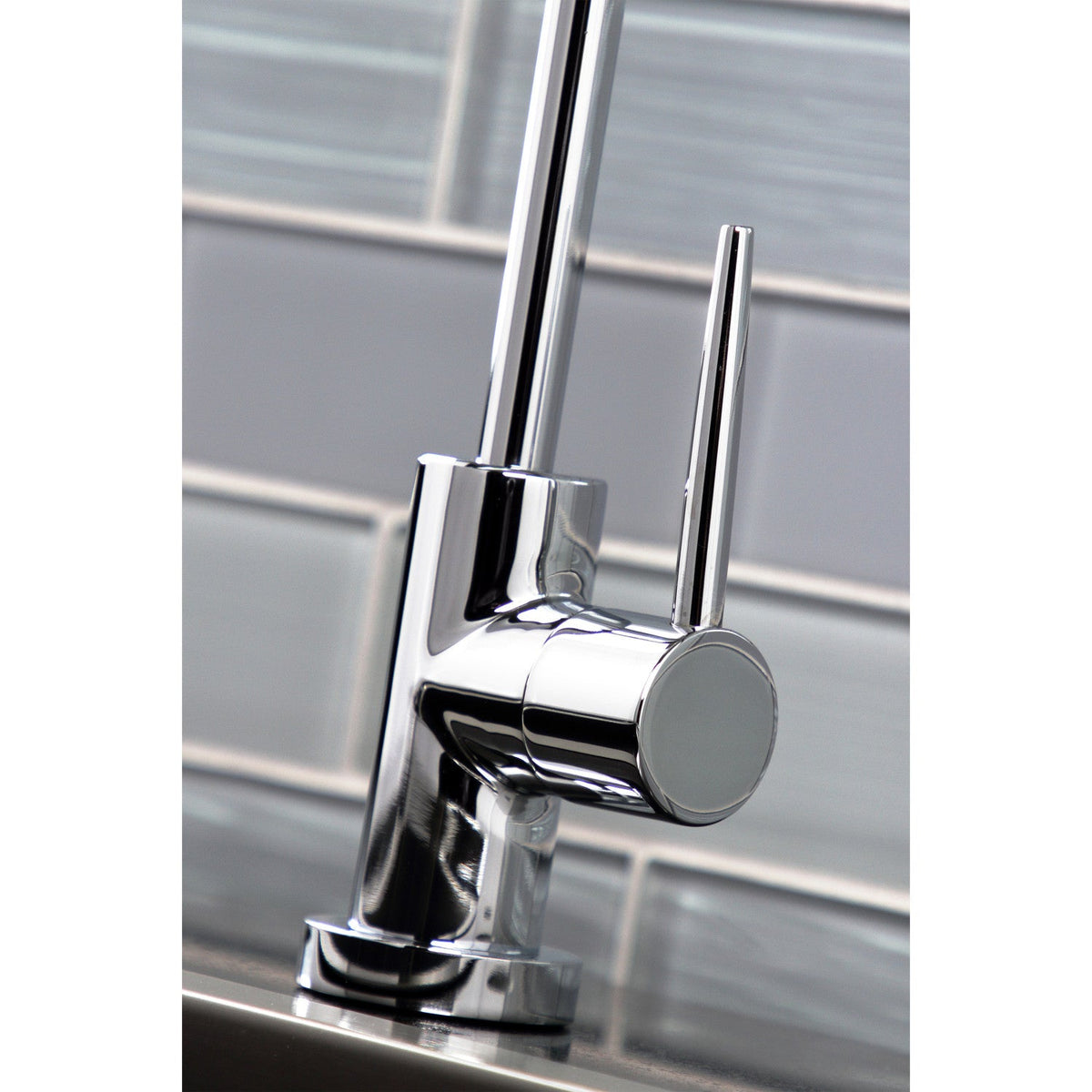 New York Single-Handle Cold Water Filtration Faucet in Polished Chrome