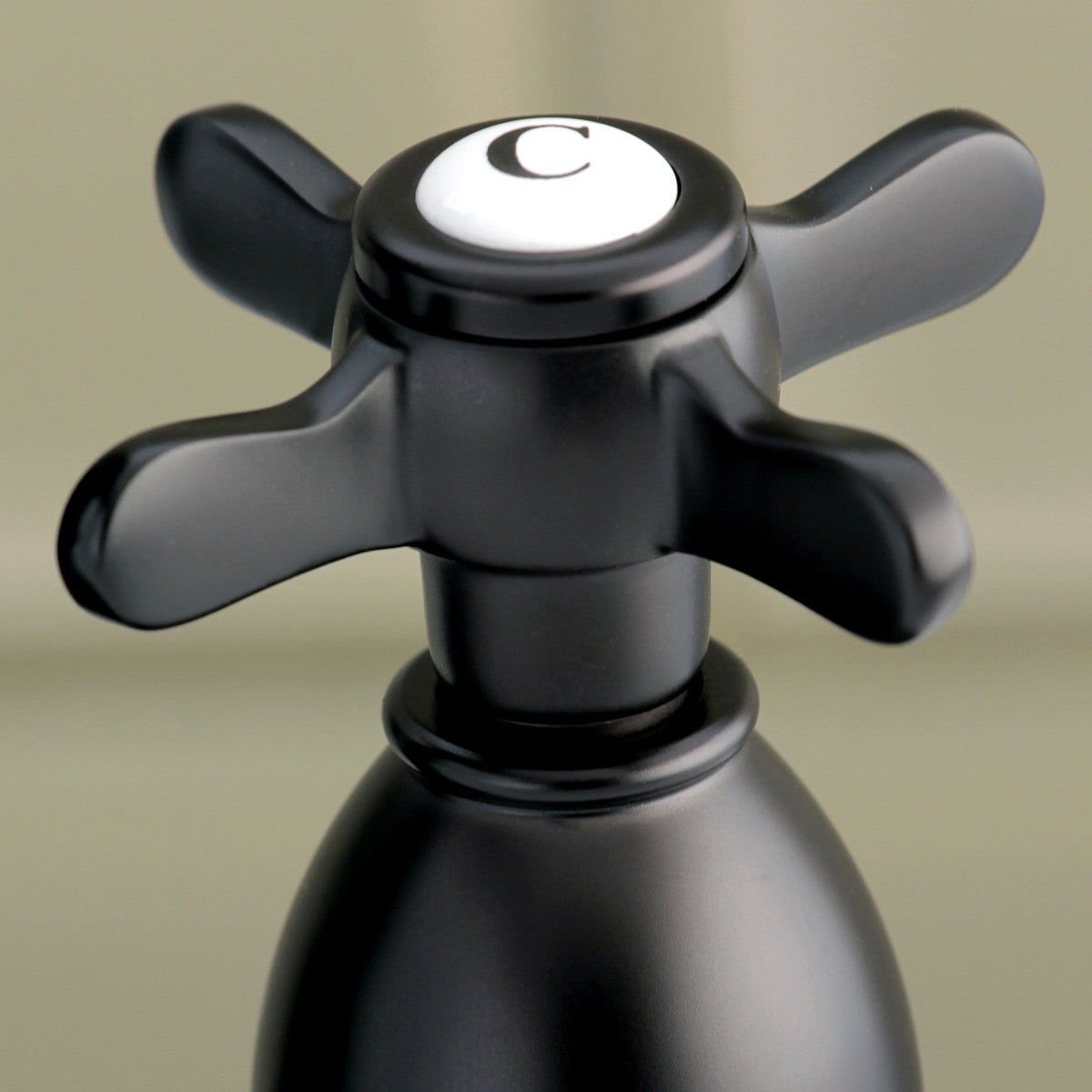 Essex Double-Handle 4" Centerset Bathroom Faucet with Brass Pop-Up in Oil Rubbed Bronze