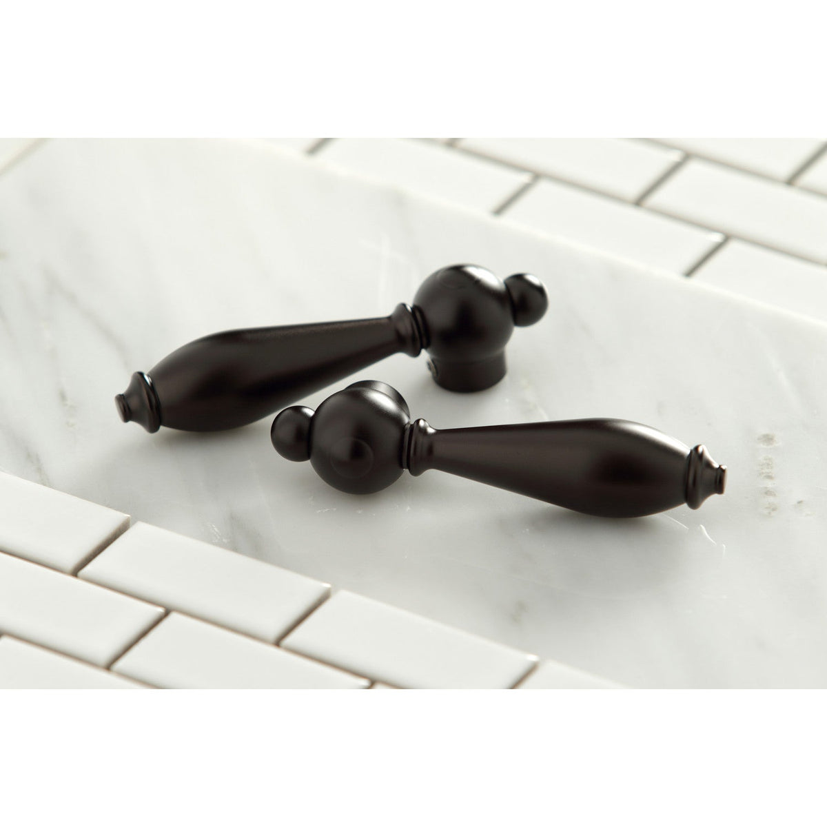 English Country Bridge Kitchen Faucet with Brass Side Sprayer in Oil Rubbed Bronze