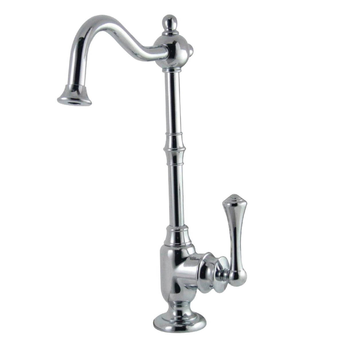 Vintage Single-Handle Water Filtration Faucet in Polished Chrome