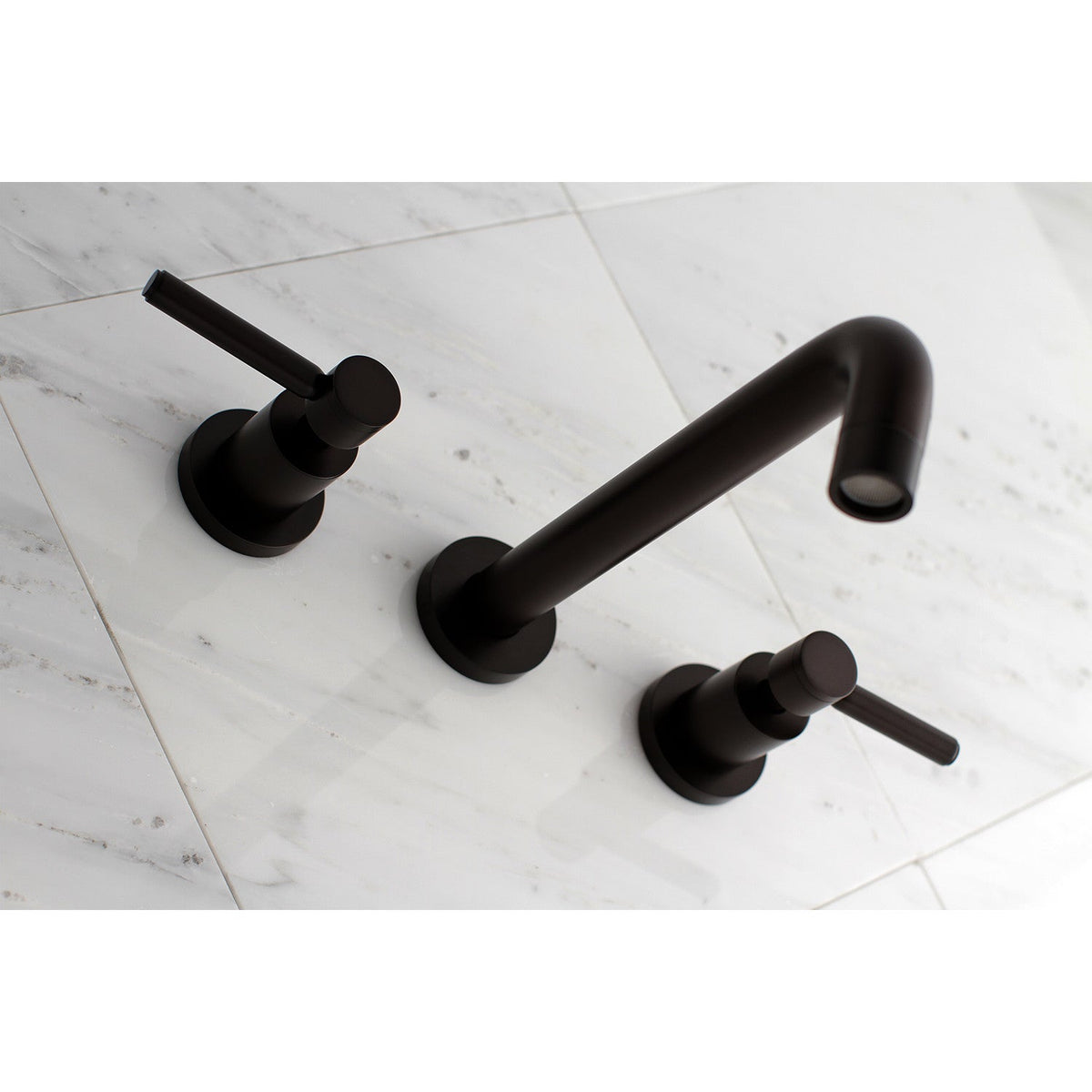 Concord Two-Handle Wall Mount Roman Tub Faucet in Oil Rubbed Bronze