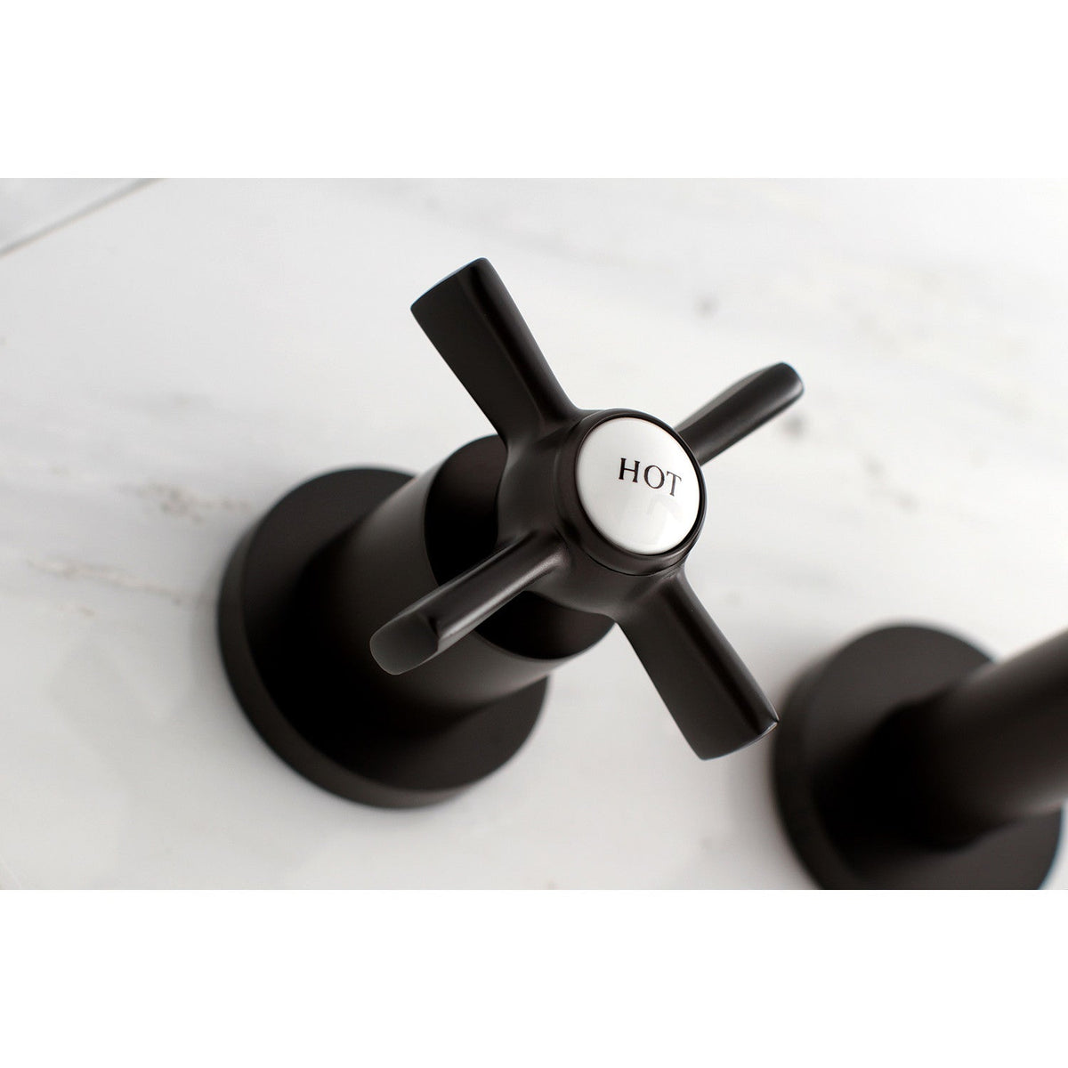 Millennium Two-Handle Wall Mount Roman Tub Faucet in Oil Rubbed Bronze