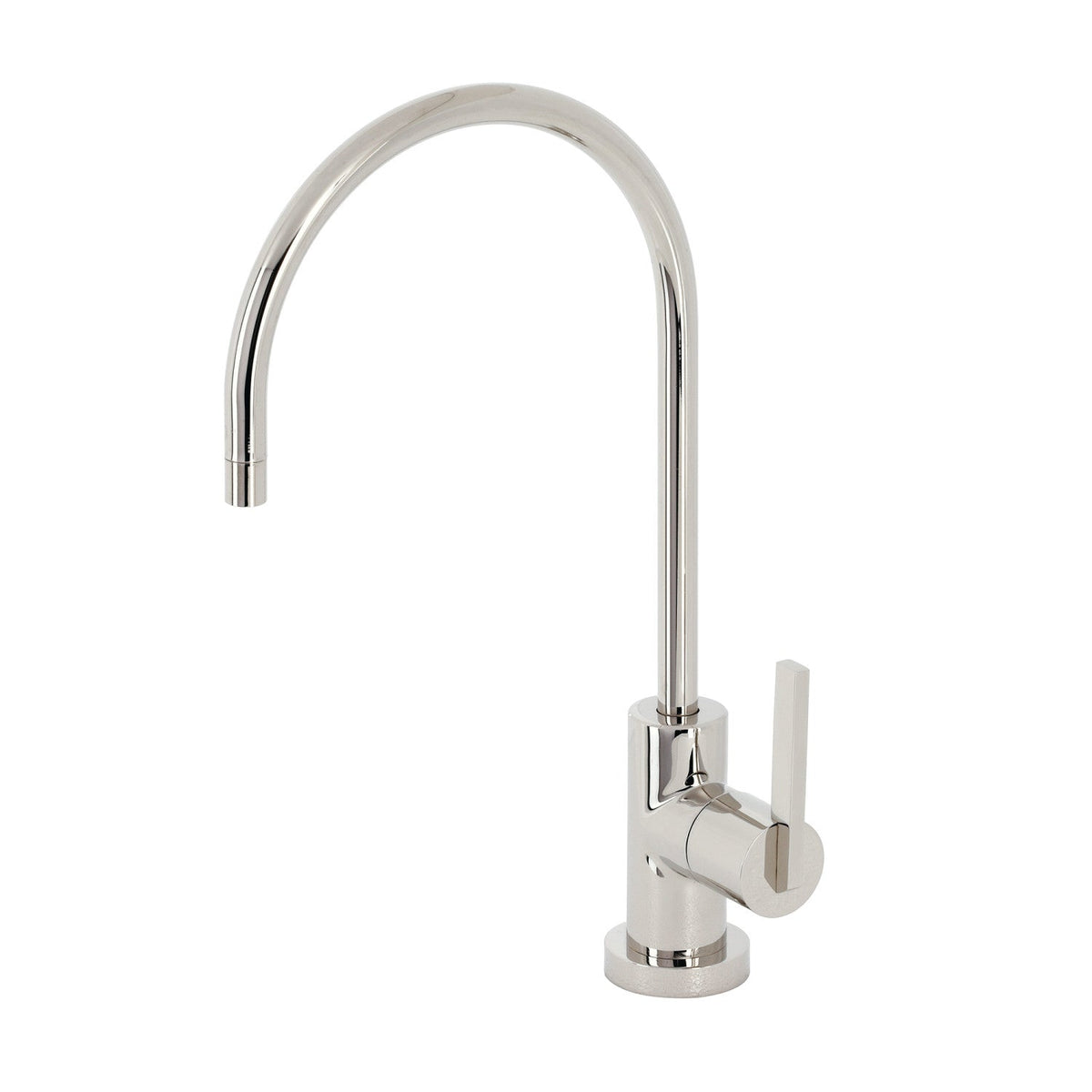 Continental Single-Handle Water Filtration Faucet in Polished Nickel