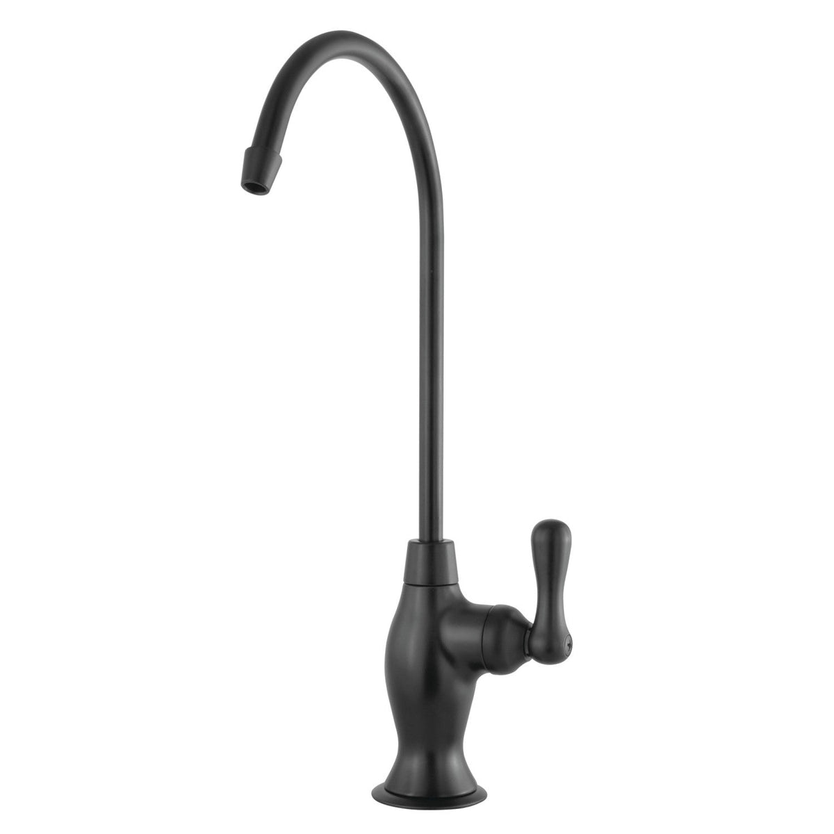 Restoration Reverse Osmosis System Filtration Water Air Gap Faucet in Matte Black