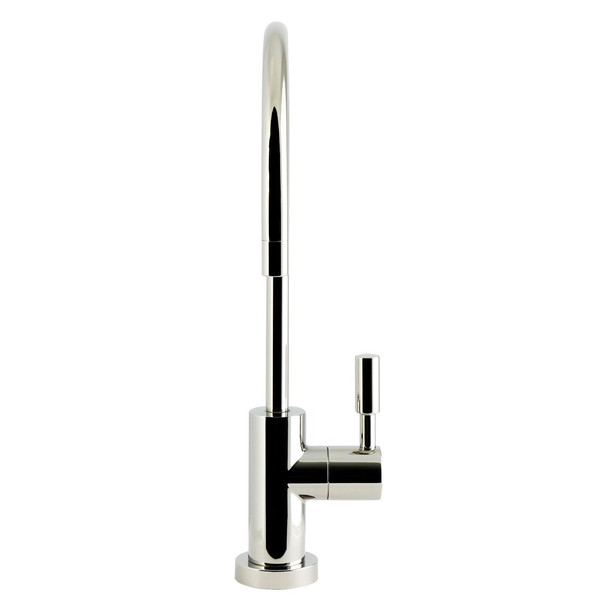 Concord Single-Handle 1-Hole Deck Mount Water Filtration Faucet in Polished Nickel