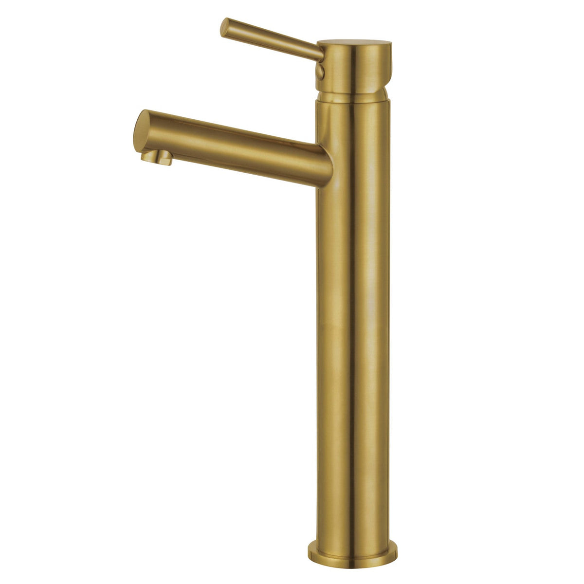 Fauceture Concord Single-Handle Vessel Sink Faucet in Brushed Brass