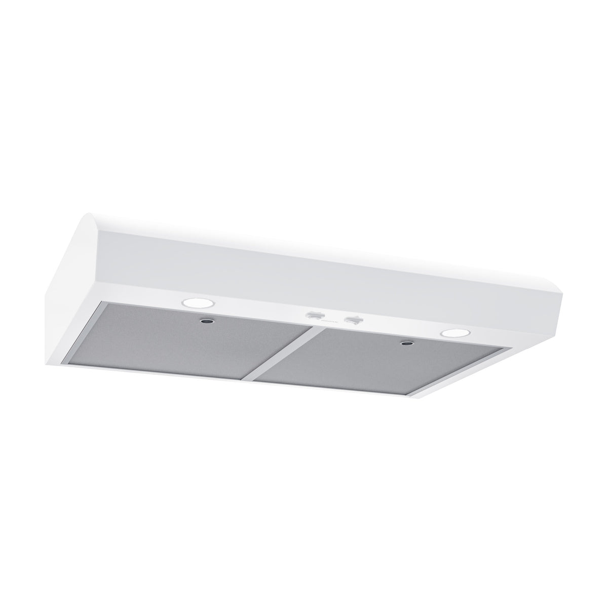 Broan-NuTone Mantra 30-Inch 350 CFM 2-Speed Convertible Under Cabinet Range Hood in White (MTR1303WW)