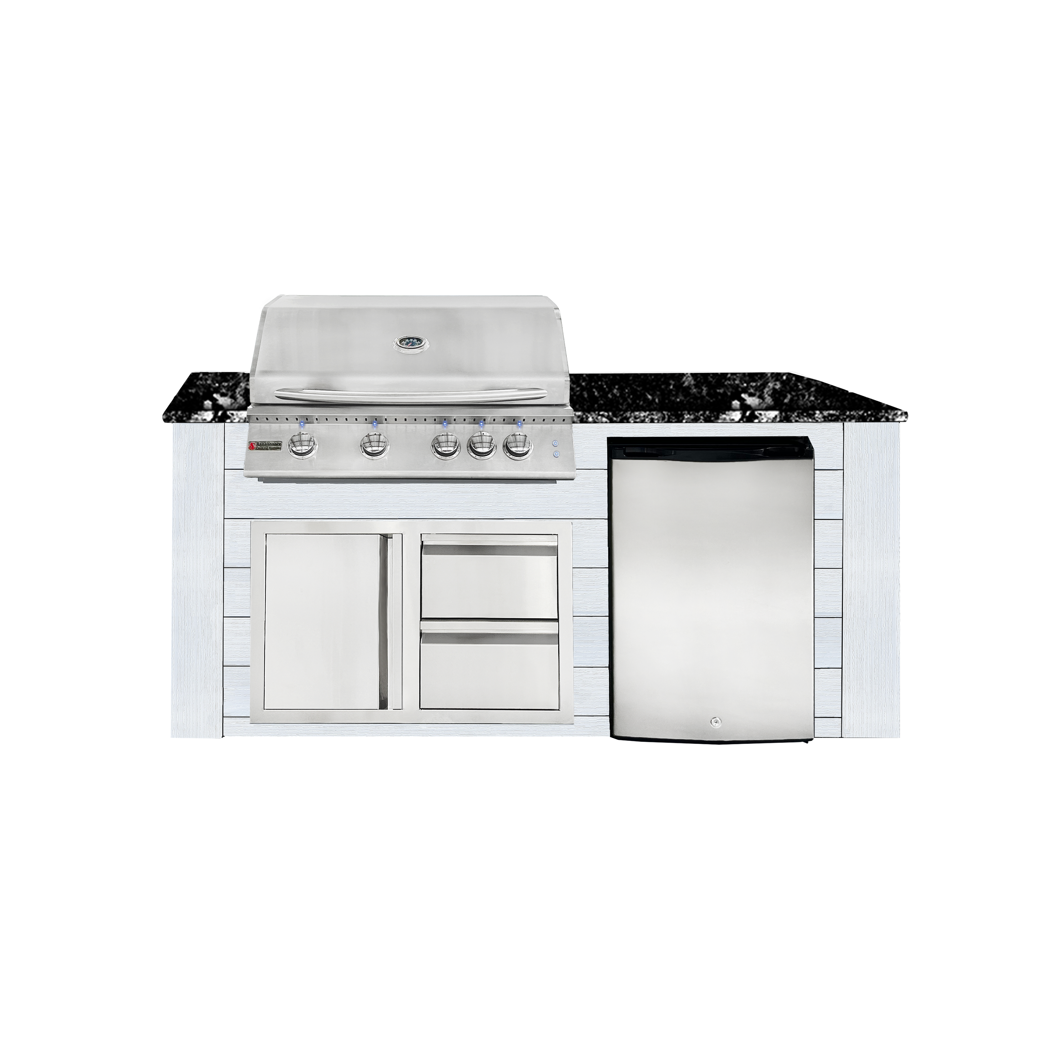6ft black/white, with lights, VDC1SCL combo