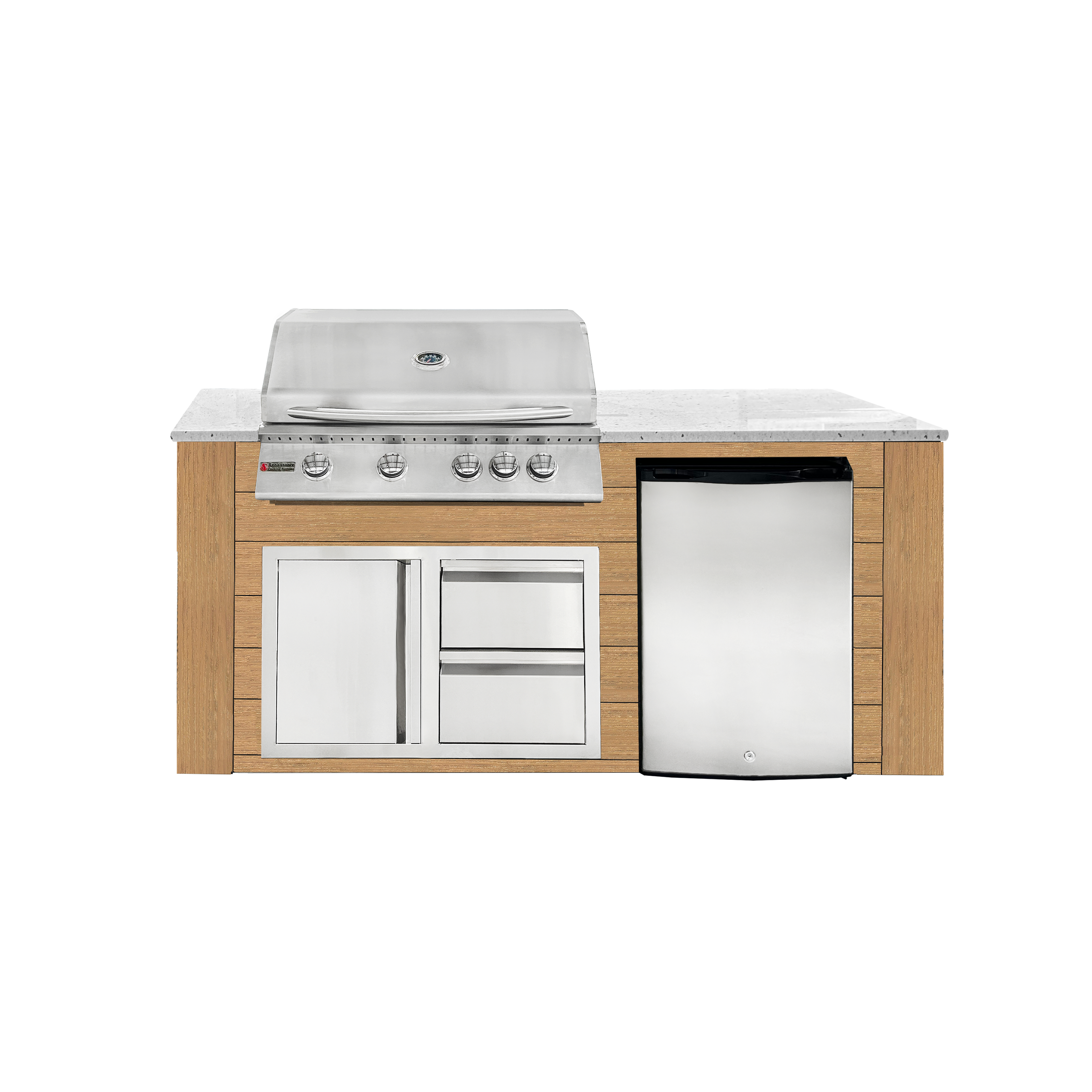 6ft white/cedar, no lights, VDC1SCL combo