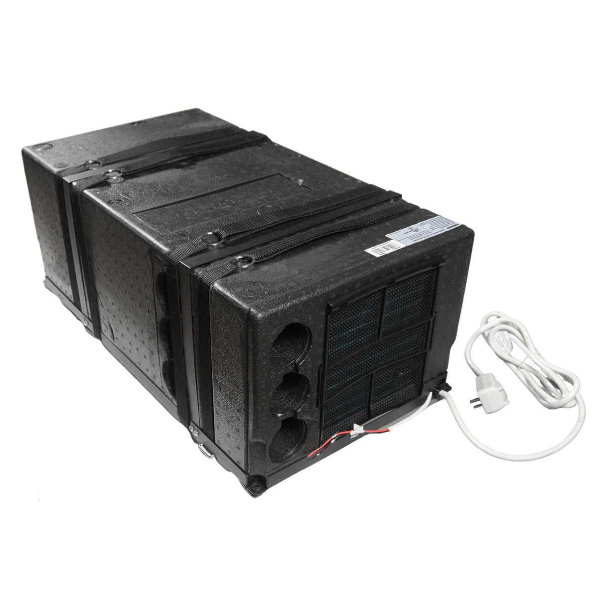 Pioneer under-bench RV inverter heat pump air conditioner unit with power cord