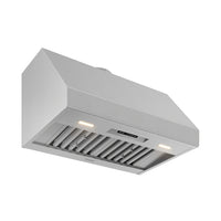 THOR Kitchen 36-Inch 600 CFM Convertible Under Cabinet Range Hood, 18-Inch Tall, in Stainless Steel (TUCH3618)