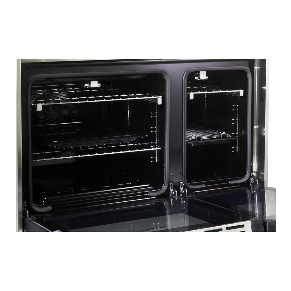 Verona Ultima 36-inch gas range VUFSGG365DSS auxiliary oven interior