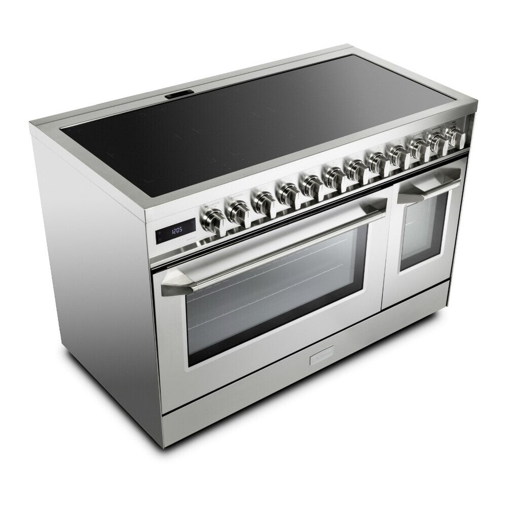 Verona Ultima 48-inch induction range VUFSIE487DSS main oven interior