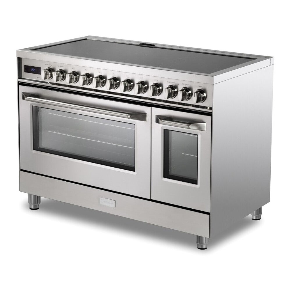 Verona Ultima 48-inch induction range VUFSIE487DSS griddle detail