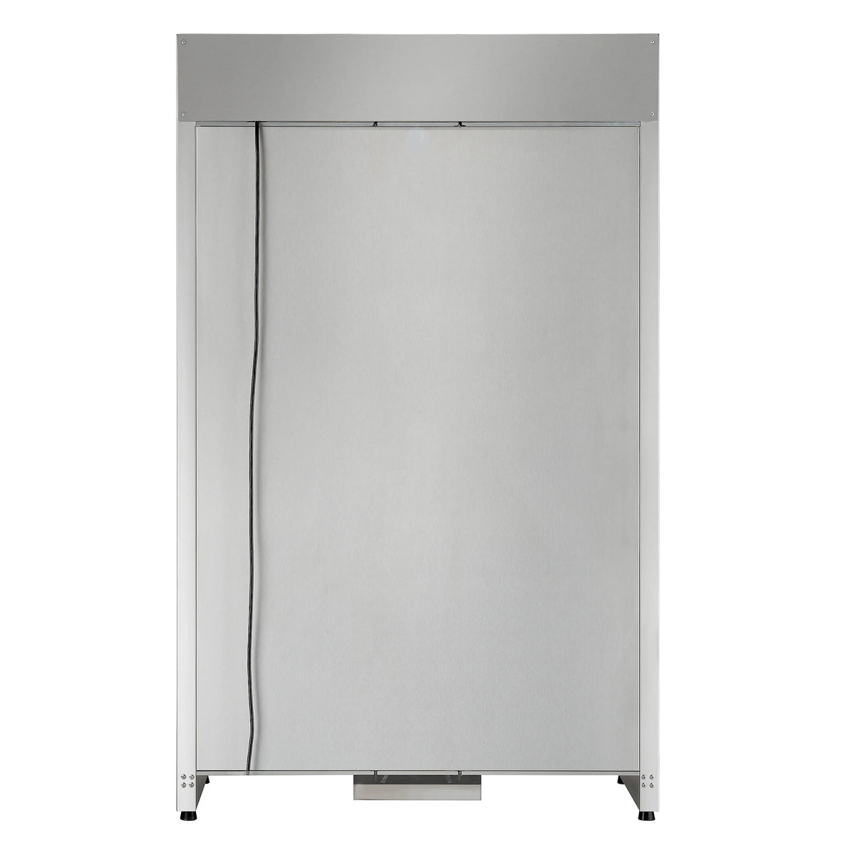 Wine cooler back panel with power cord and four leveling feet