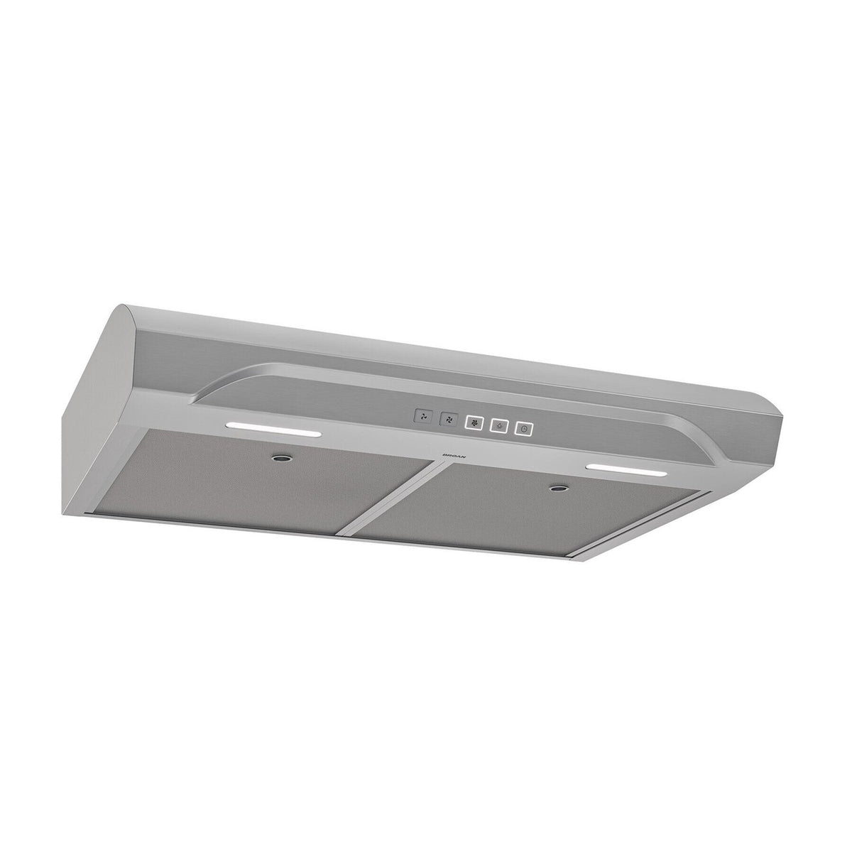 Broan-NuTone Alta 30-Inch 350 CFM 3-Speed Convertible Under Cabinet Range Hood in Stainless Steel (ALT2303SS)