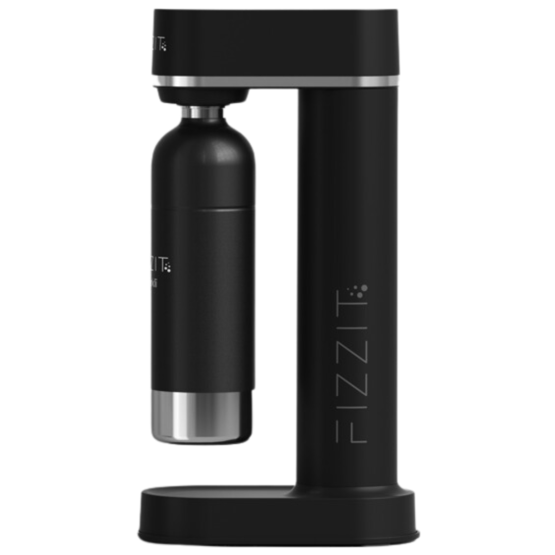 Fizzit Spärklï Sparkling Water Maker Fizz & Flavor Bundle with 60L CO2 Cylinder and 12-Pack CraftMix Drink Mixes