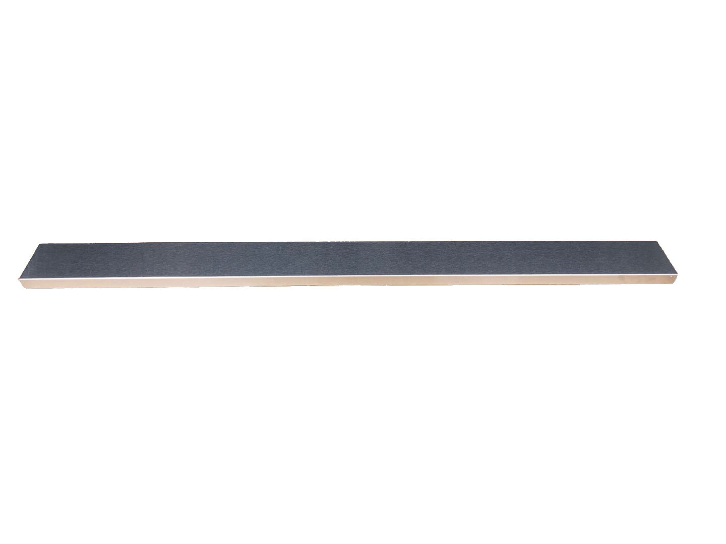ROBAM decoration plate, dark-gray/black slim trim strip with straight edges