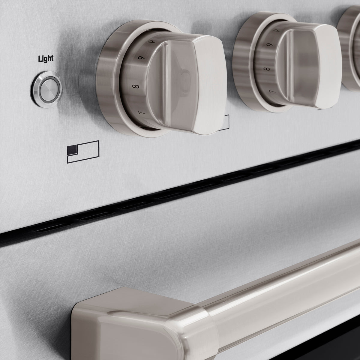 ZLINE 48-Inch Paramount Induction Range SINRS-48 knob detail
