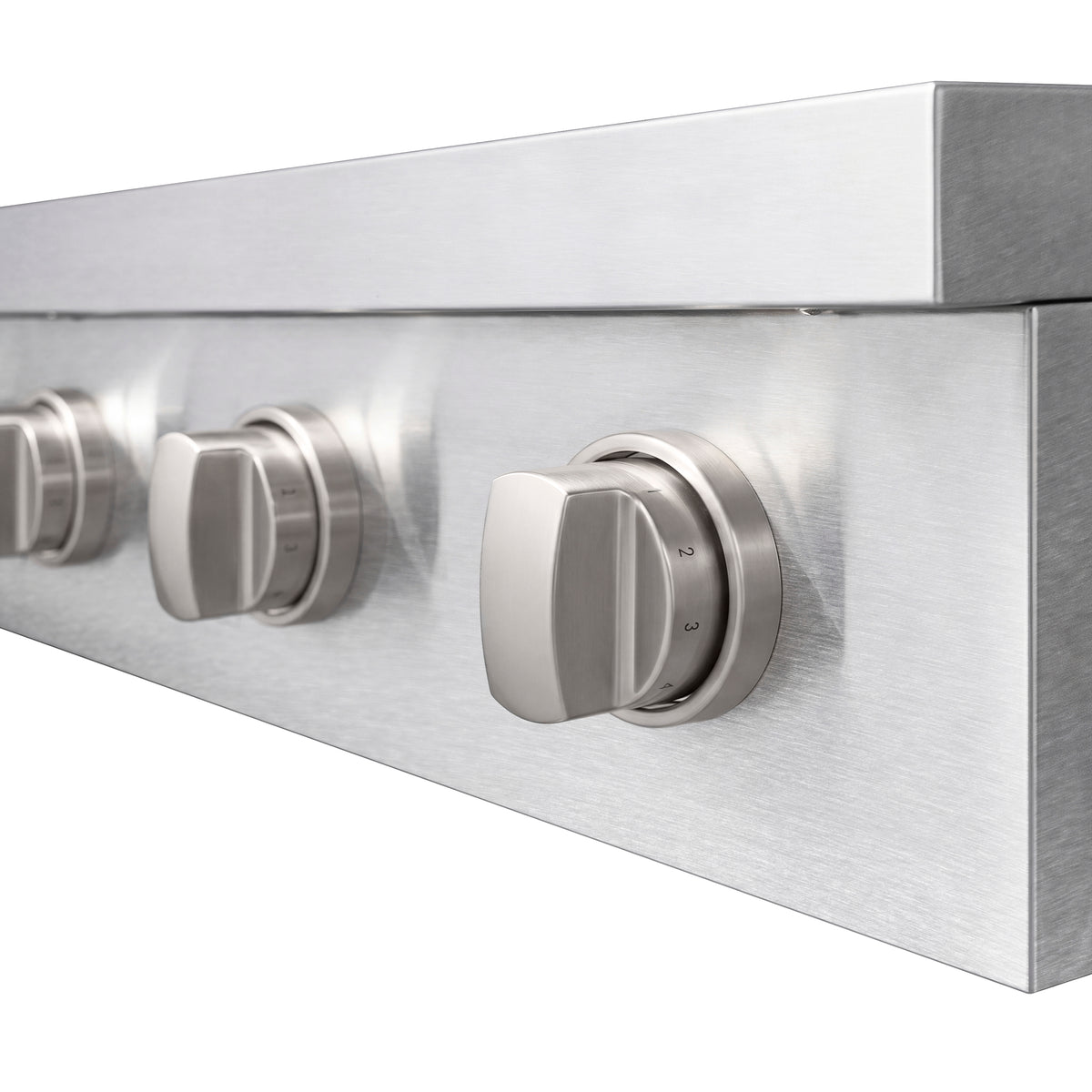 ZLINE 48-Inch Paramount Induction Rangetop SINRTS-48 knob detail close-up