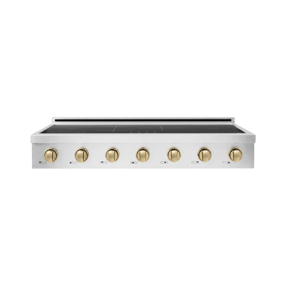 ZLINE Autograph Edition 48-Inch Paramount Induction Rangetop SINRTZ-48-CB installed front view