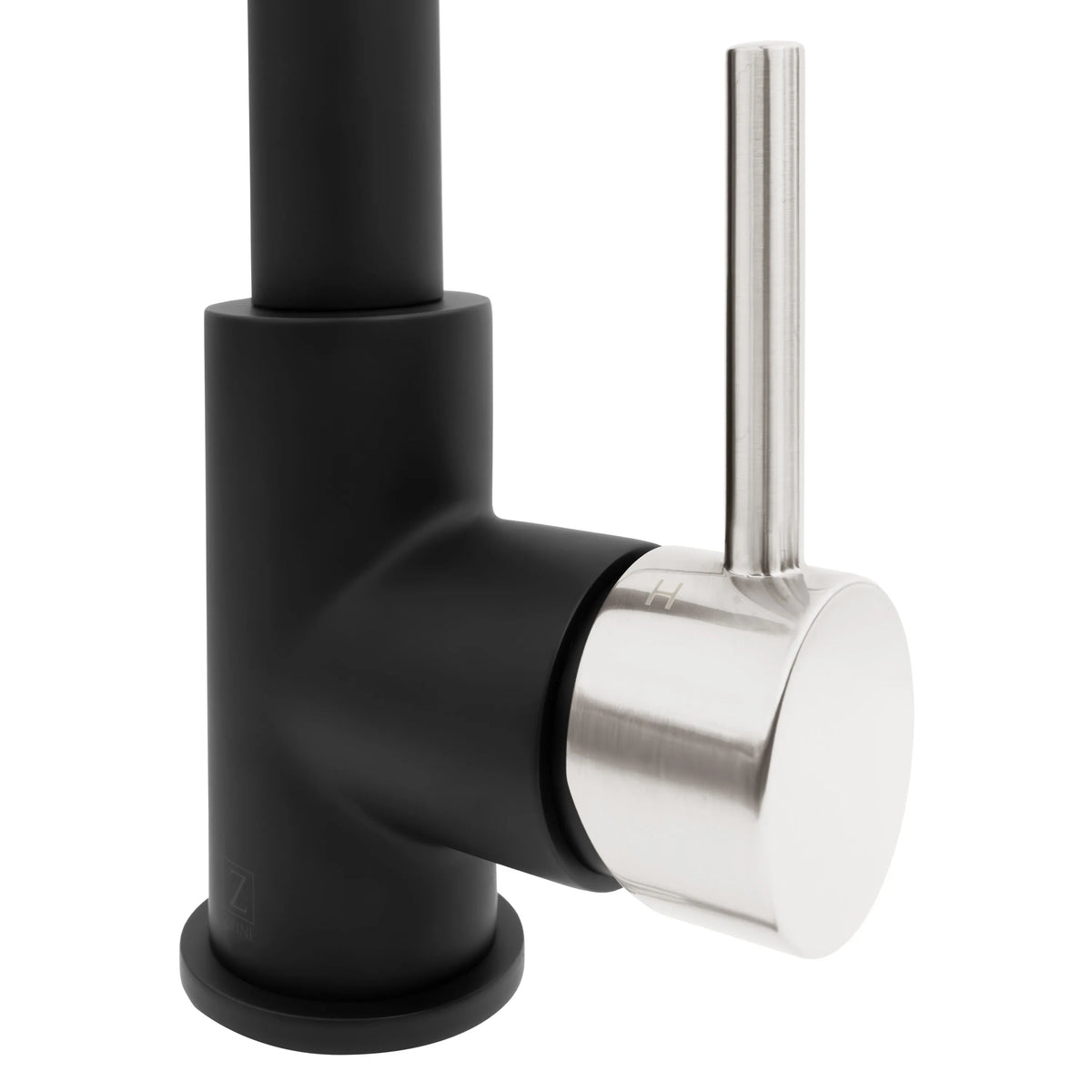 ZLINE Apollo Kitchen Faucet APL-KF-ZMBBN handle detail