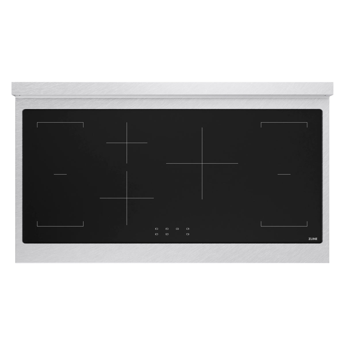 ZLINE Autograph Edition 48-Inch Paramount Induction Rangetop SINRTSZ-48-CB top-down view