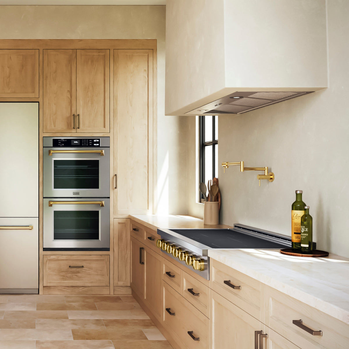 ZLINE SINRTZ-48-G rangetop with matching ZLINE kitchen suite
