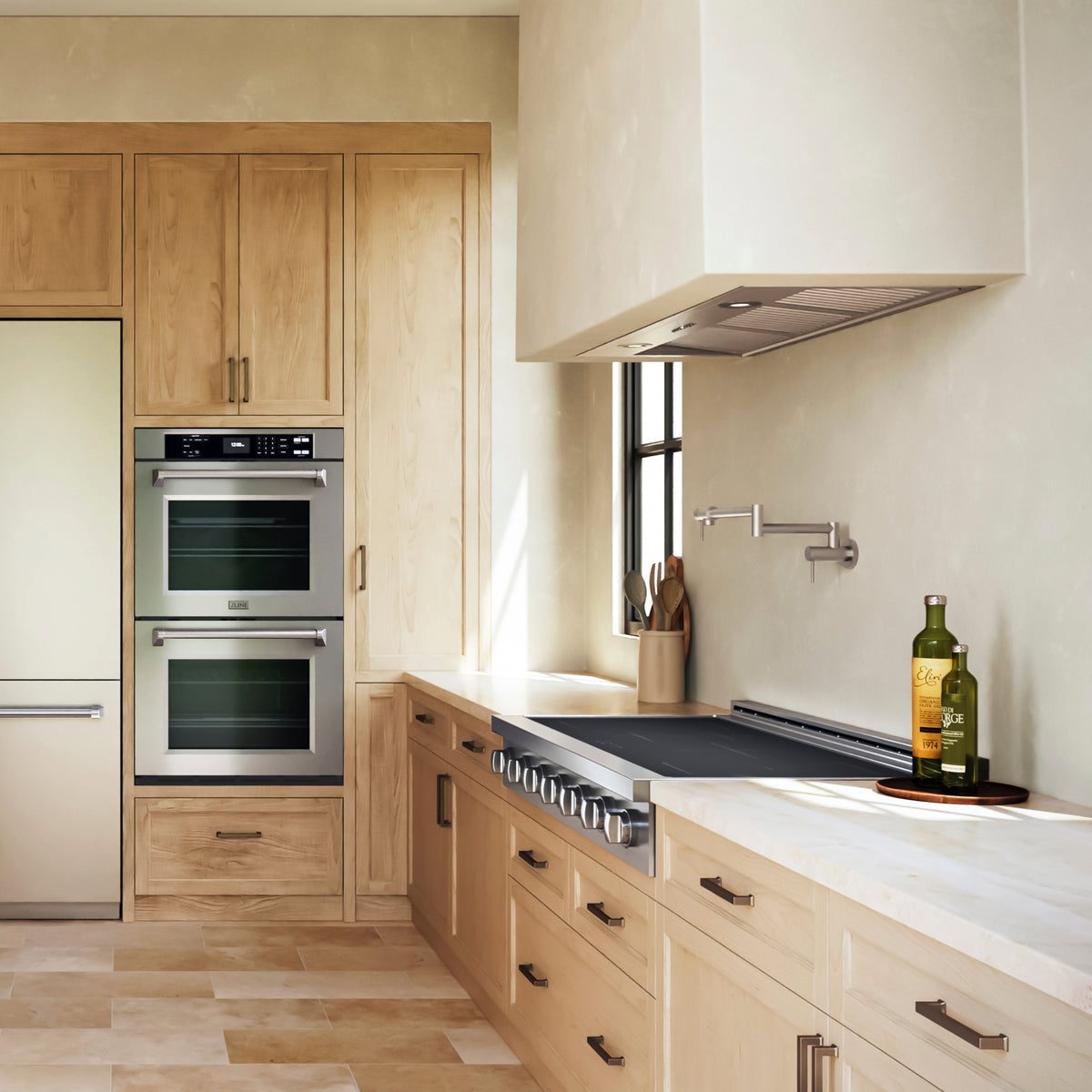 ZLINE 48-Inch Paramount Induction Rangetop SINRT48 installed in kitchen