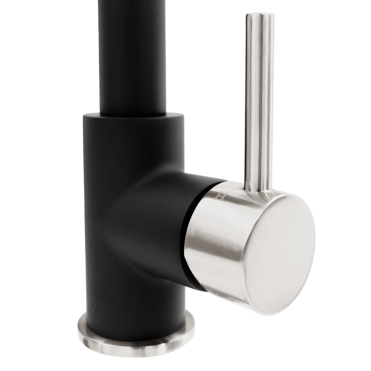 ZLINE Gemini Kitchen Faucet GEM-KF-ZMBBN handle detail