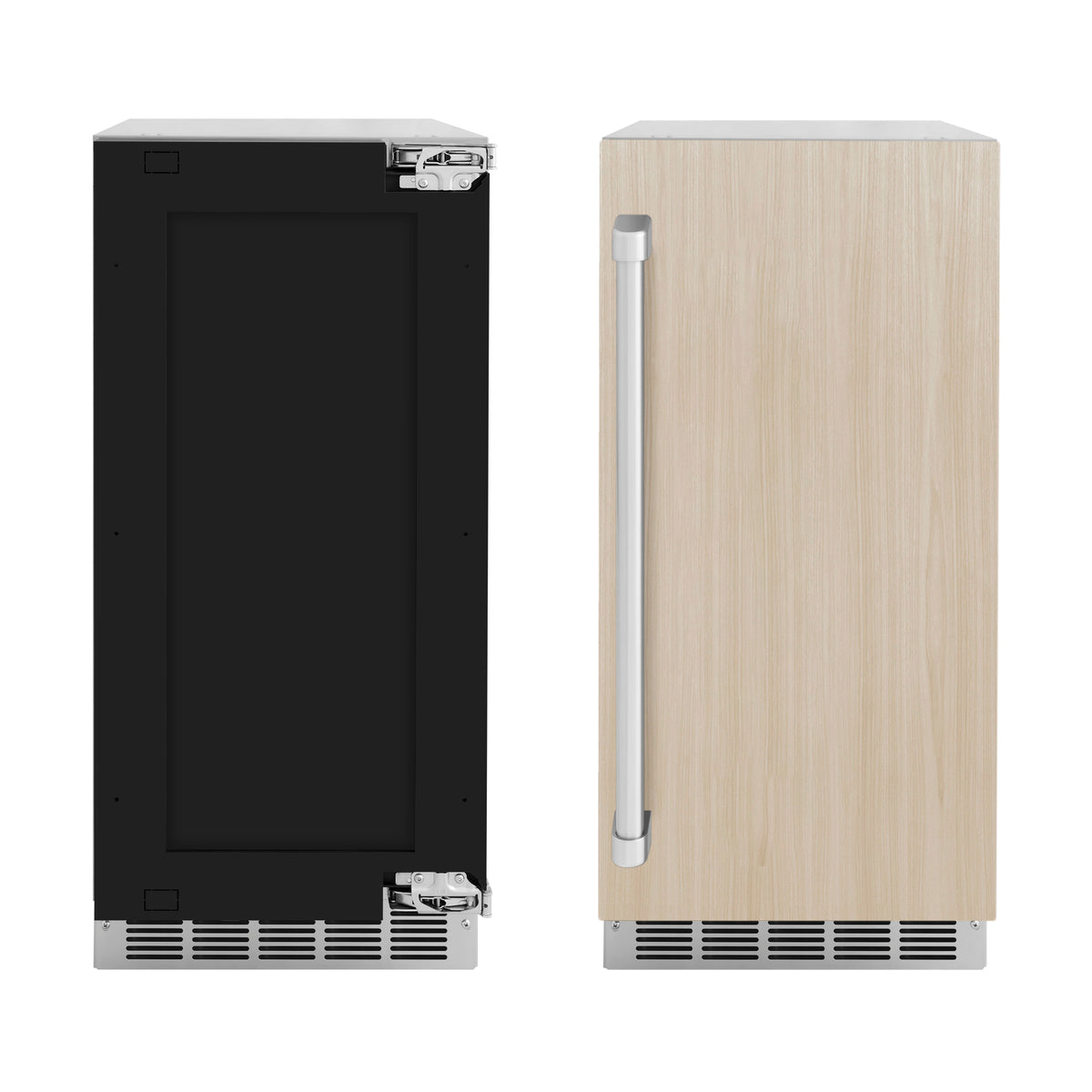 ZLINE nugget ice maker panel ready door comparison (INGDP-15)