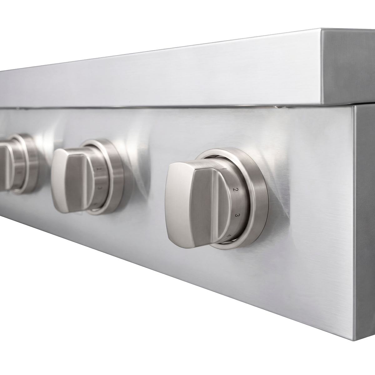 ZLINE 48-Inch Paramount Induction Rangetop SINRT48 knob detail close-up