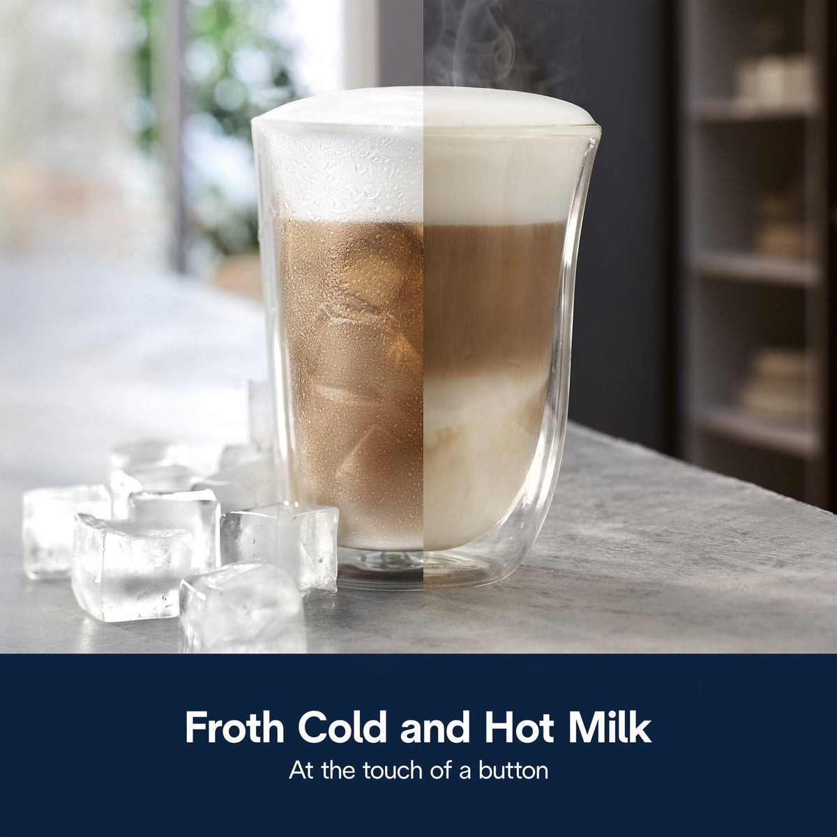 De'Longhi LatteMix Cold & Hot Milk Frother in Stainless Steel (EMF3M) - image 6