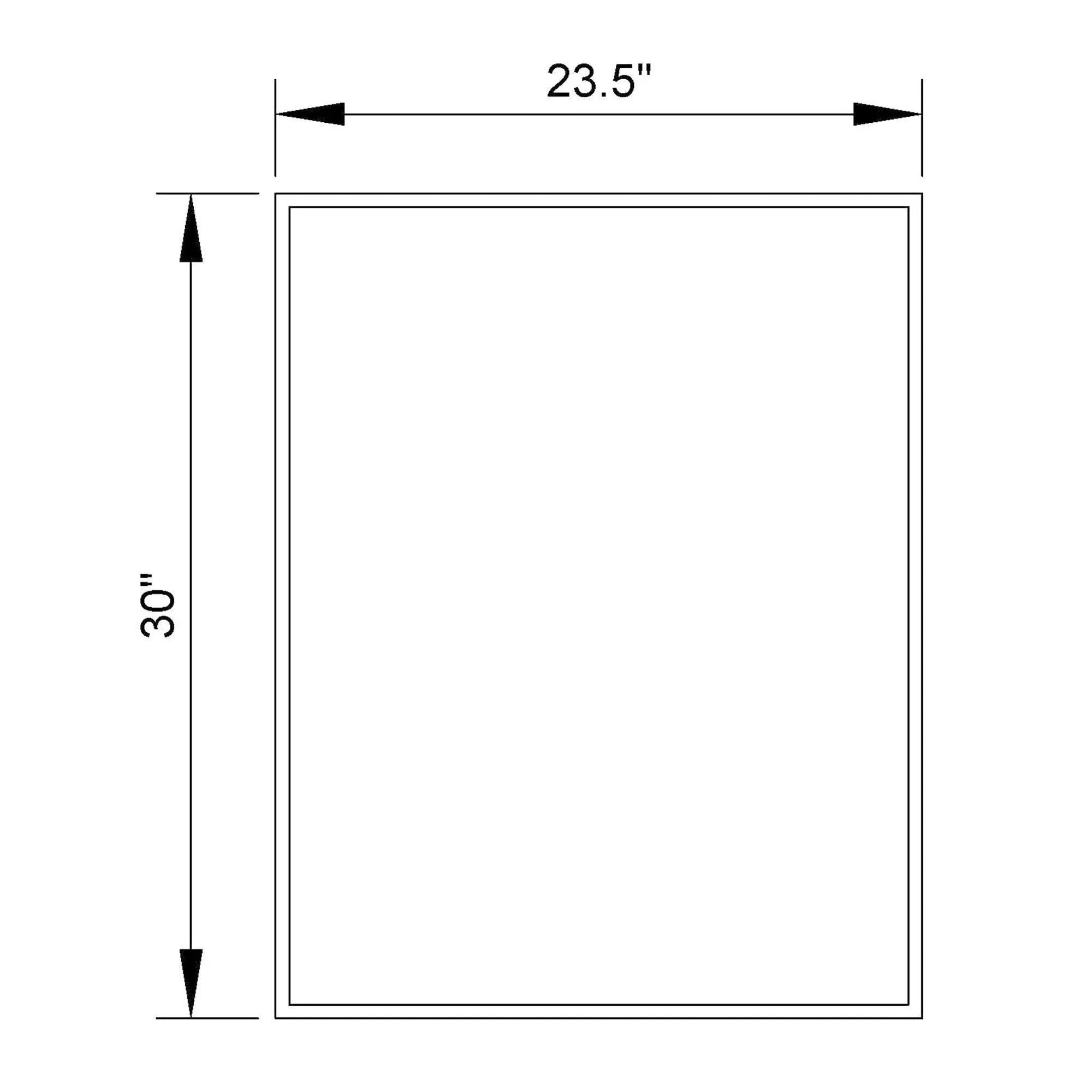 Square wall mirror with gold-toned metal frame and clear reflective glass
