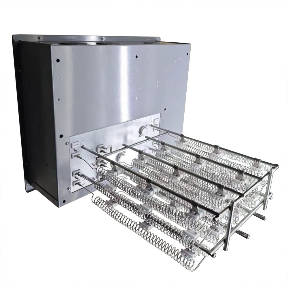 10 kW packaged heat kit with exposed finned heating elements
