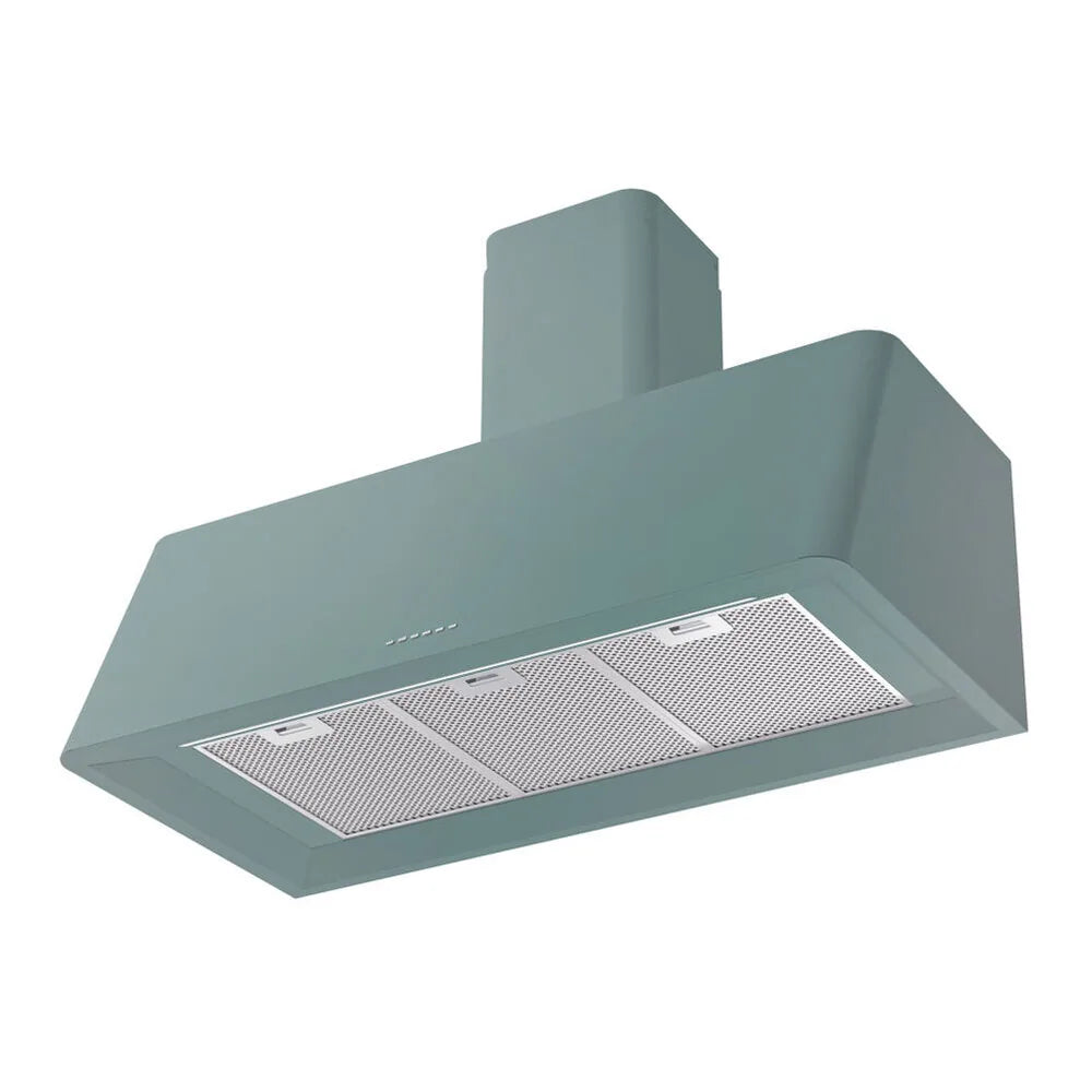 ILVE Nostalgie II 40-Inch 600 CFM Wall Mounted Range Hood in Mediterranean Mint (UAG40MM)
