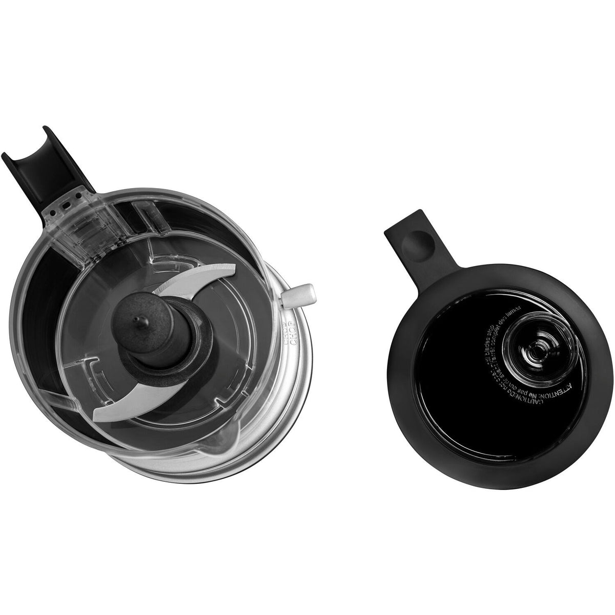 KitchenAid 5-cup food chopper bowl with multi-purpose blade and whisk attachment