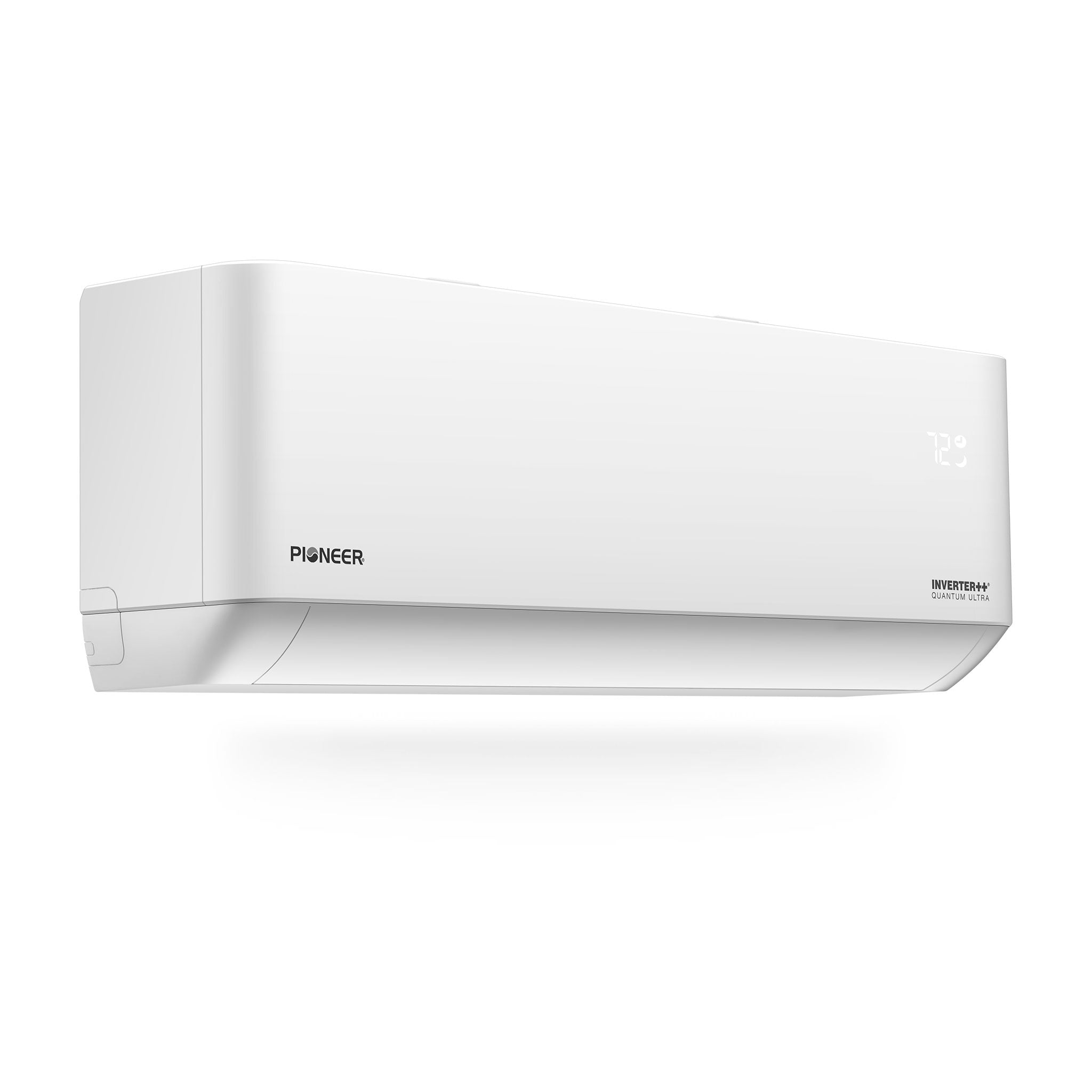 Wall-mounted indoor ductless mini-split air conditioner unit