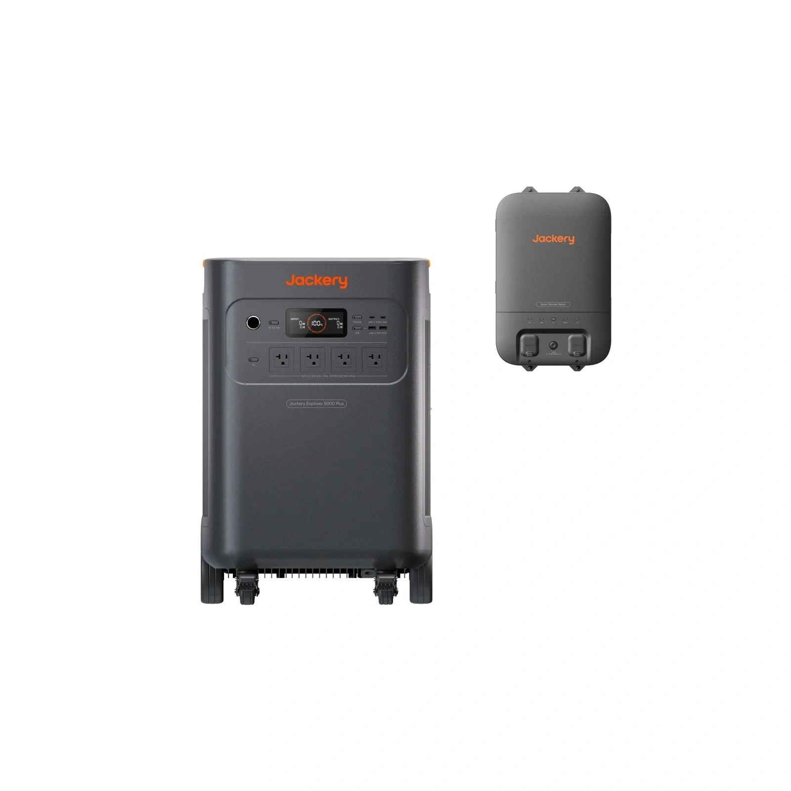 Jackery Explorer 5000 Plus Portable Power Station, 5000Wh LiFePO4 Battery, 120V/240V 7200W AC Output, Expan