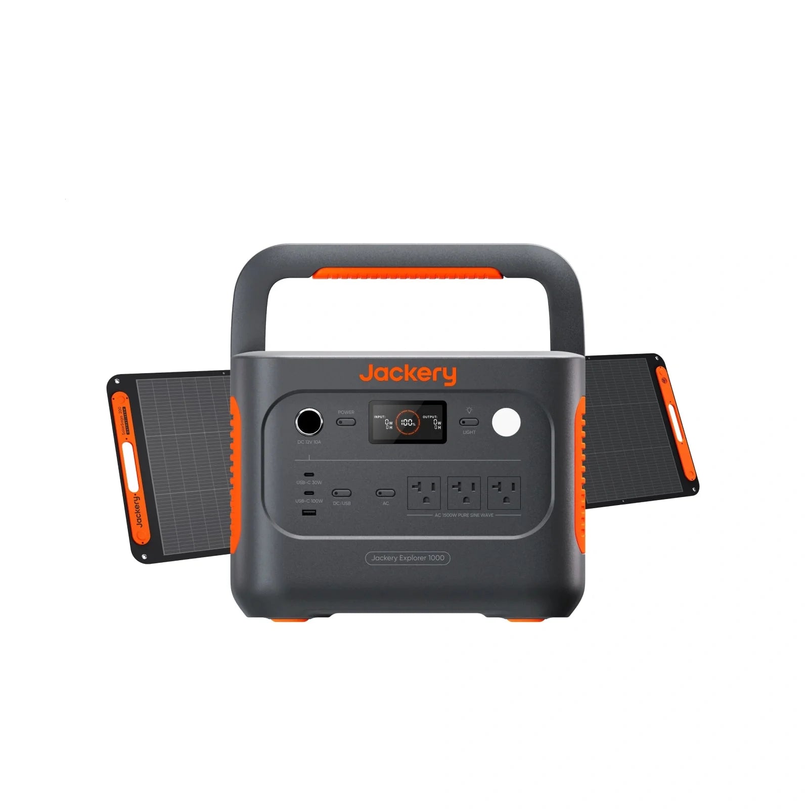 Jackery Explorer 1000 Portable Power Station 1070Wh LiFePO4 Battery, 1500W AC/100W USB-C Output
